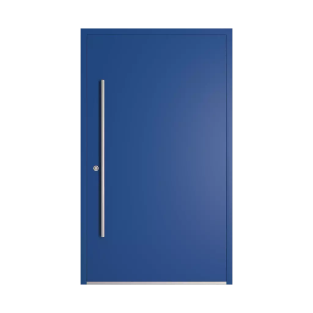 RAL 5005 Signal blue entry-doors models-of-door-fillings dindecor sk06-grey  