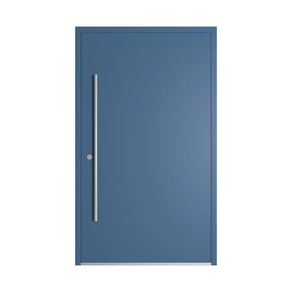 RAL 5007 Brilliant blue entry-doors models-of-door-fillings dindecor model-6112-wd  