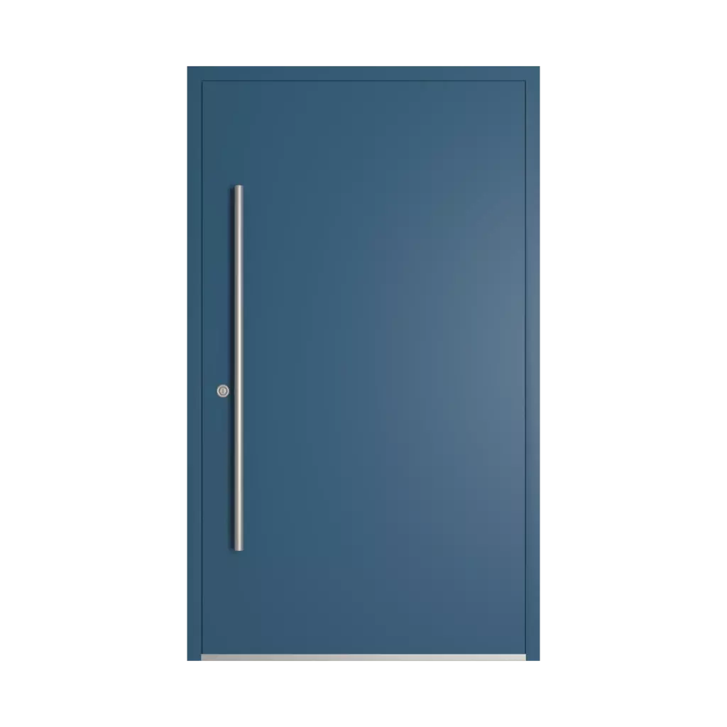 RAL 5009 Azure blue products vinyl-entry-doors    