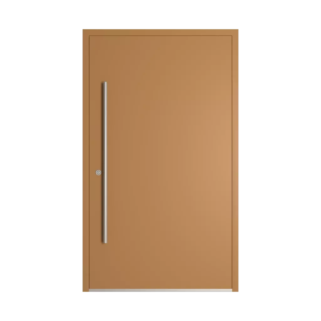 RAL 1011 Brown beige entry-doors models-of-door-fillings dindecor ll03  