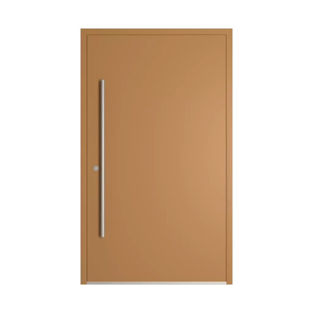 RAL 1011 Brown beige entry-doors models-of-door-fillings dindecor 6120-pwz  