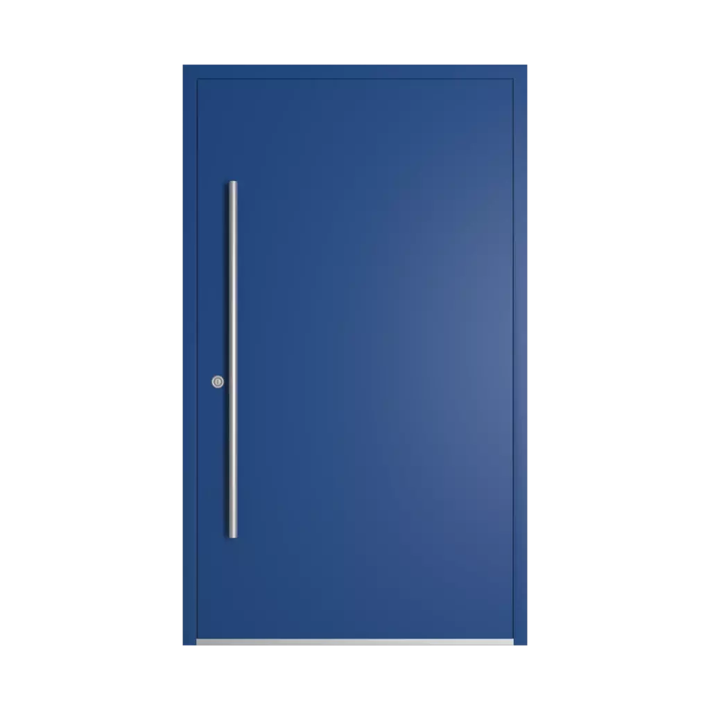 RAL 5010 Gentian blue entry-doors models-of-door-fillings dindecor cl04  