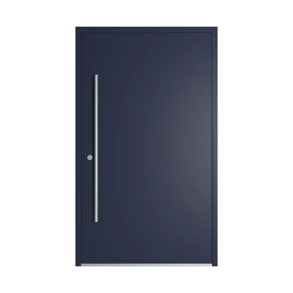 RAL 5011 Steel blue entry-doors models-of-door-fillings adezo monaco  