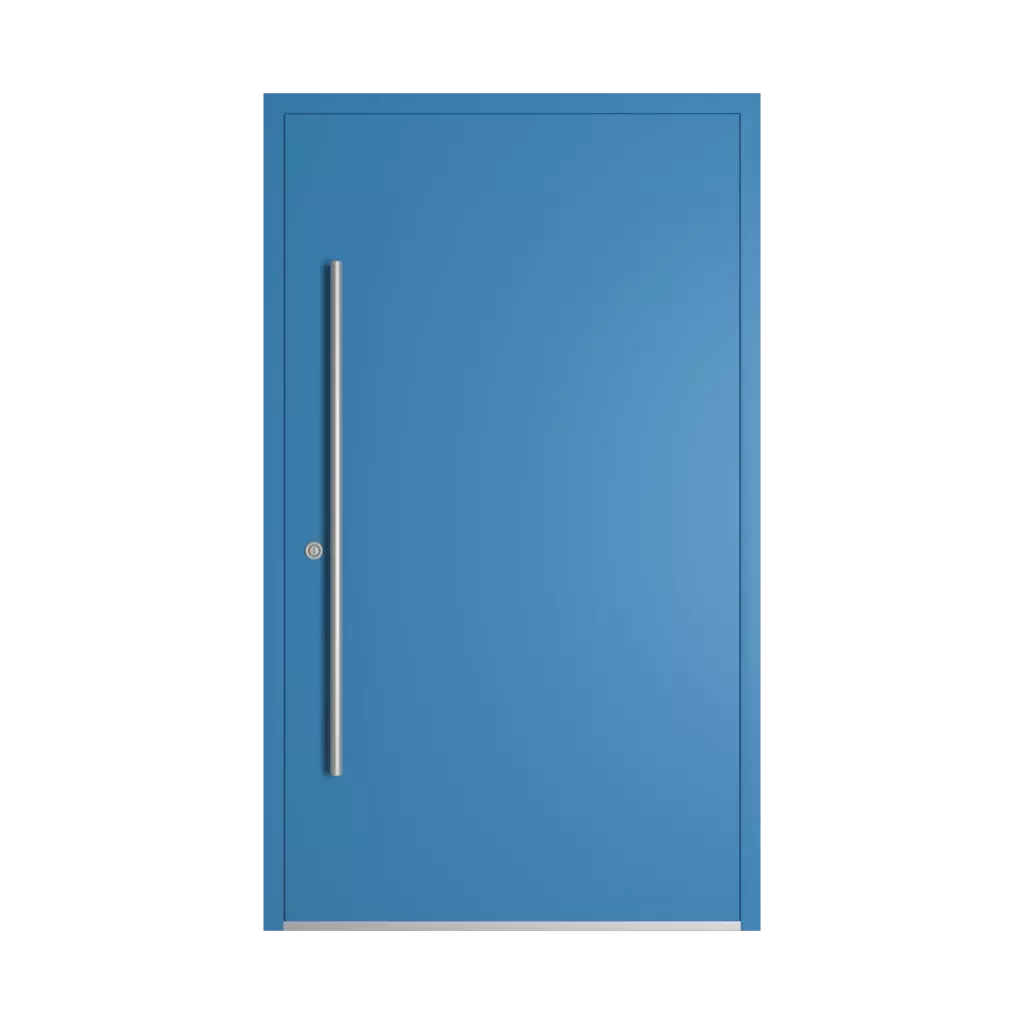 RAL 5012 Light blue entry-doors models-of-door-fillings dindecor gl08  