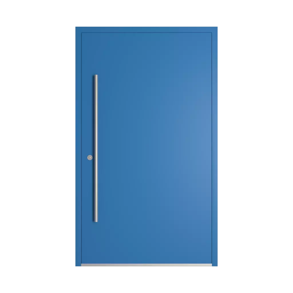 RAL 5015 Sky blue entry-doors models-of-door-fillings dindecor sk04-beton  