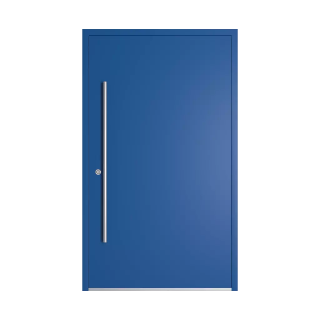 RAL 5017 Traffic blue entry-doors models-of-door-fillings dindecor model-6123  