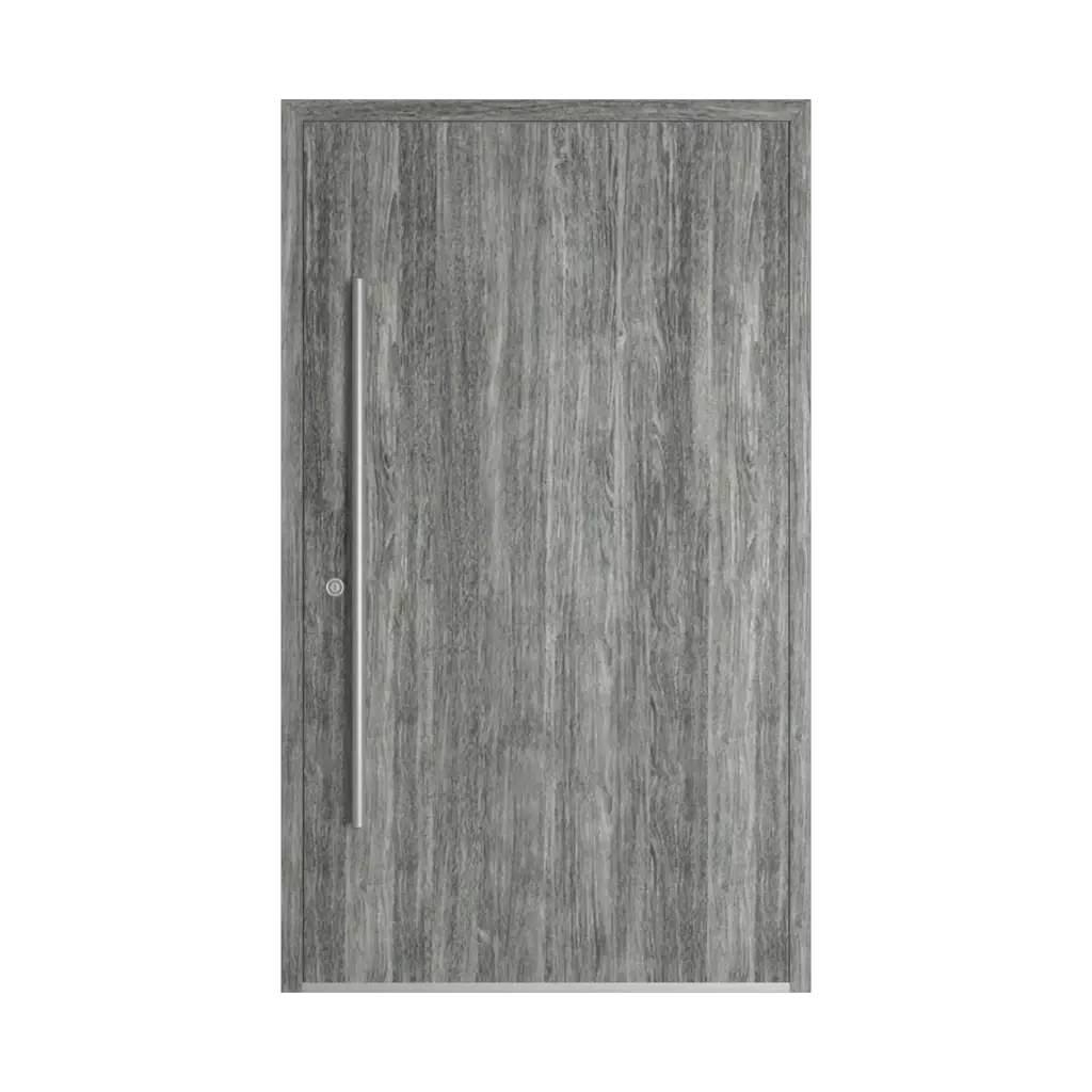 Sheffield oak concrete woodec entry-doors models-of-door-fillings dindecor sl04  