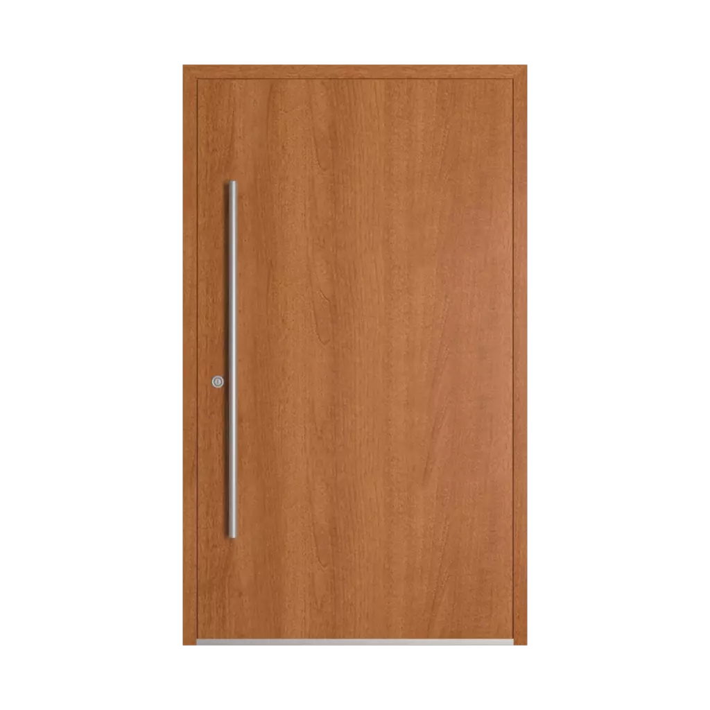 Walnut amaretto entry-doors models-of-door-fillings dindecor sk06-grey  