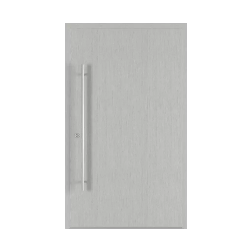 Metbrush aluminium entry-doors models-of-door-fillings dindecor model-6123  