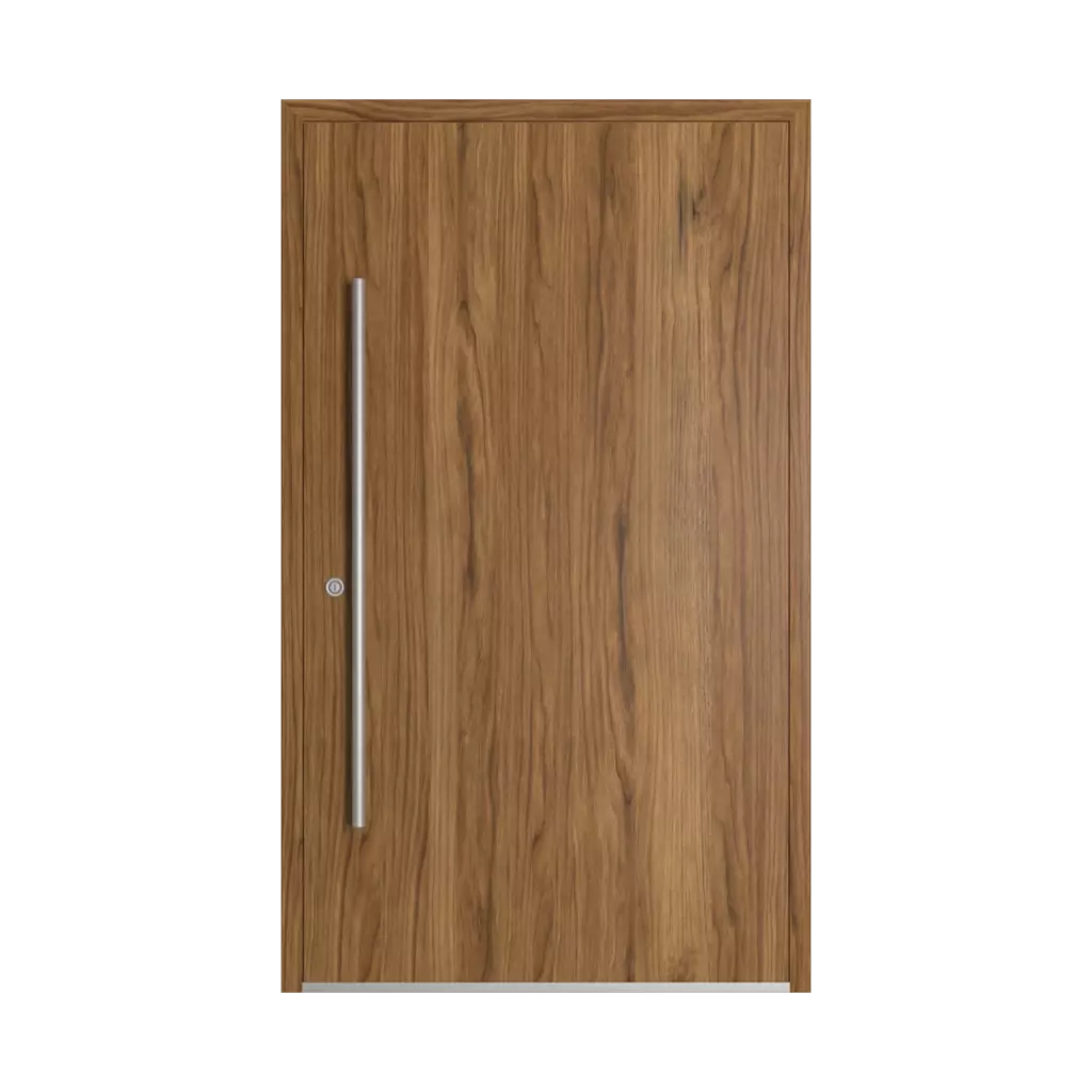 Khaki oak ✨ entry-doors models-of-door-fillings dindecor 6023-pvc  
