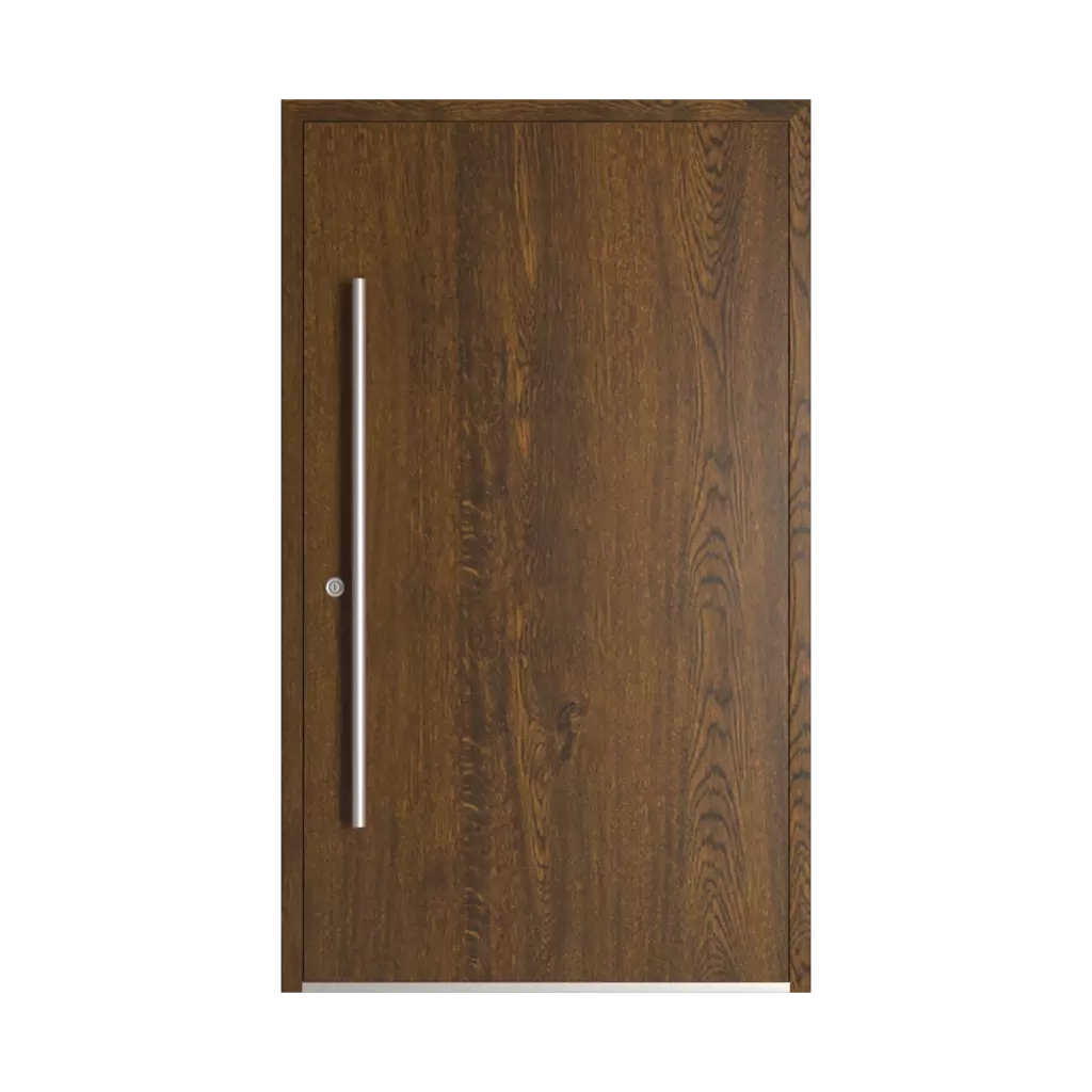Walnut ✨ entry-doors models-of-door-fillings dindecor 6132-black  