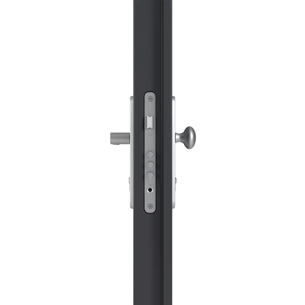 Door knob/handle entry-doors models-of-door-fillings dindecor 6117-pwz  