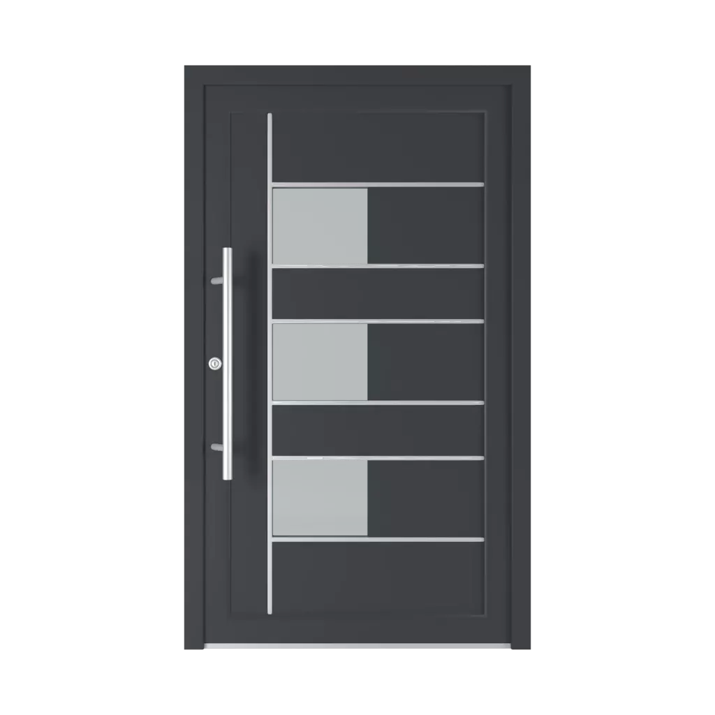 5026 PVC entry-doors models-of-door-fillings dindecor 