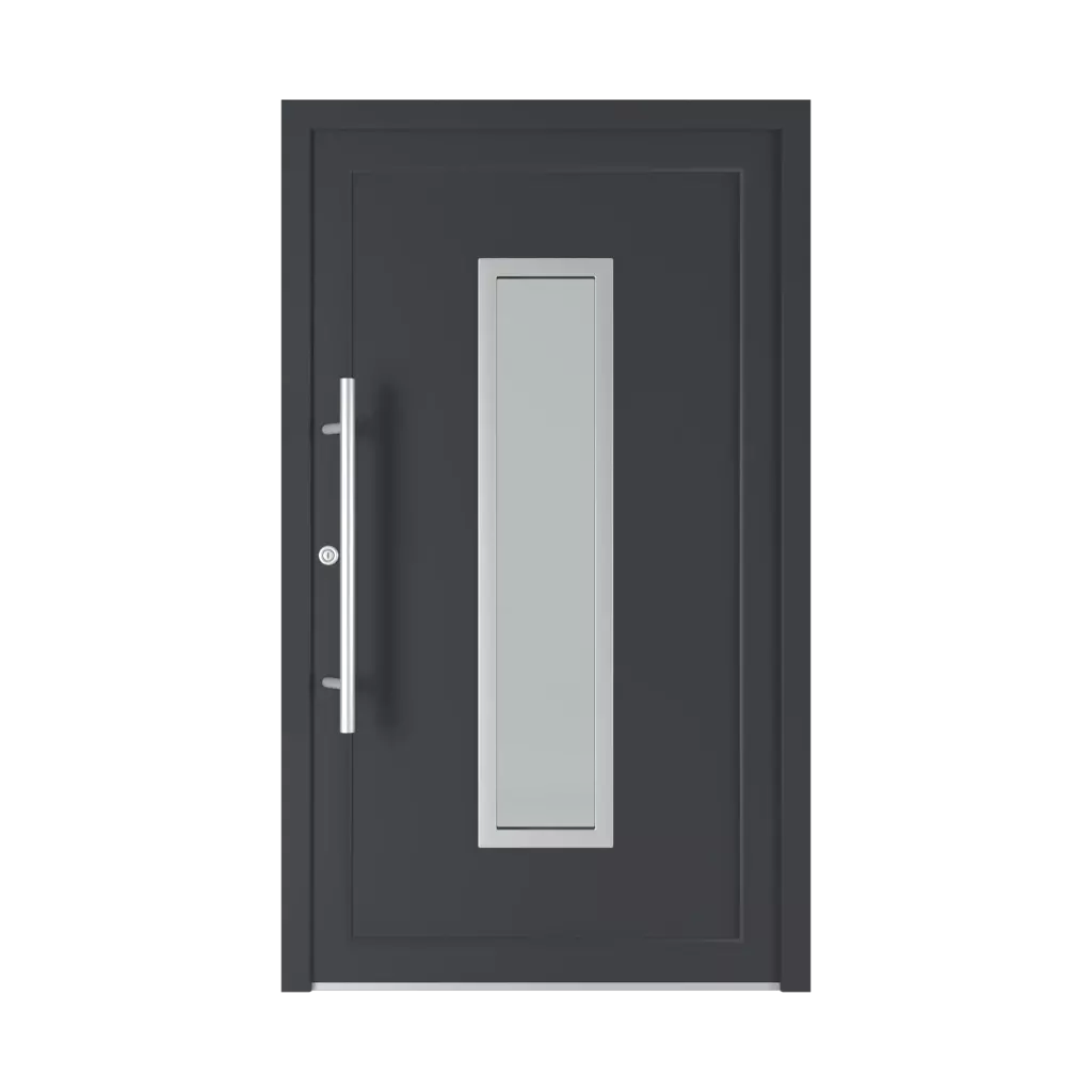6002 PVC entry-doors types-of-door-fillings one-sided-overlay-filling 