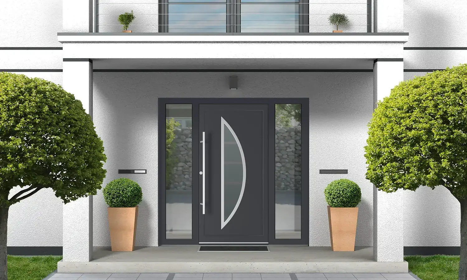 6008 PVC entry-doors models-of-door-fillings dindecor 6008-pvc  