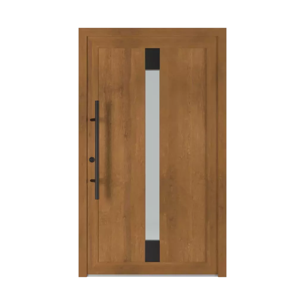 1301 PVC Black entry-doors models-of-door-fillings dindecor 1301-pvc-black  