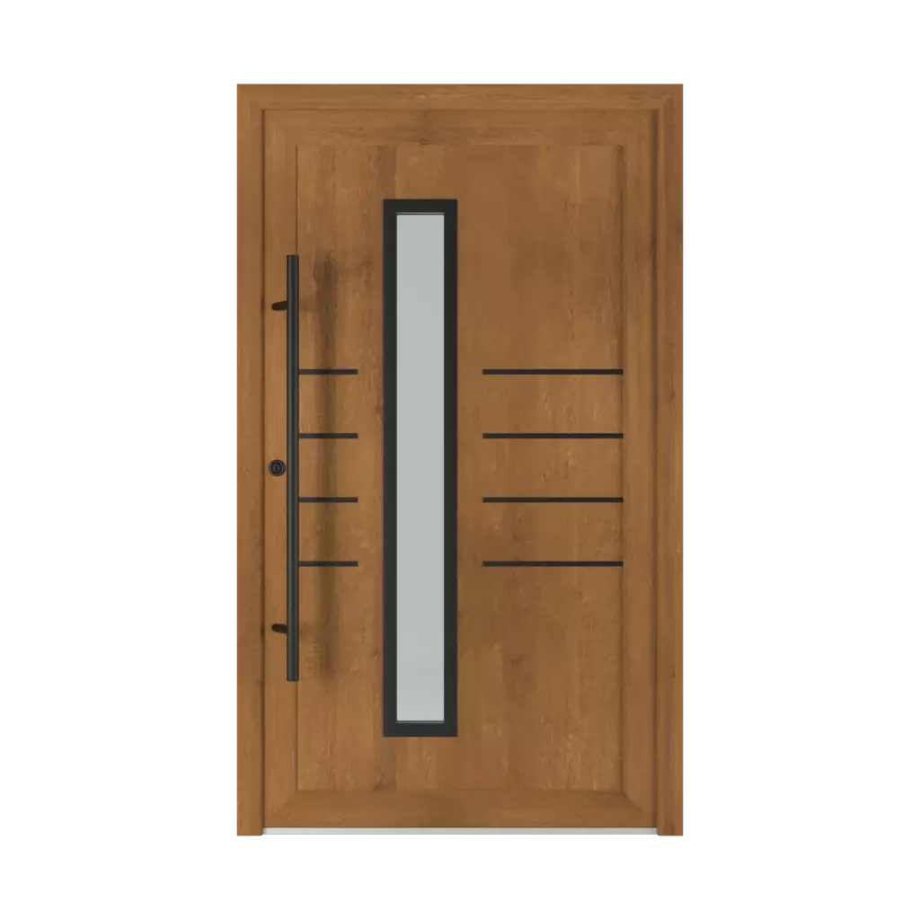 6011 PVC Black ✨ entry-doors door-colors ral-colors ral-8012-red-brown 