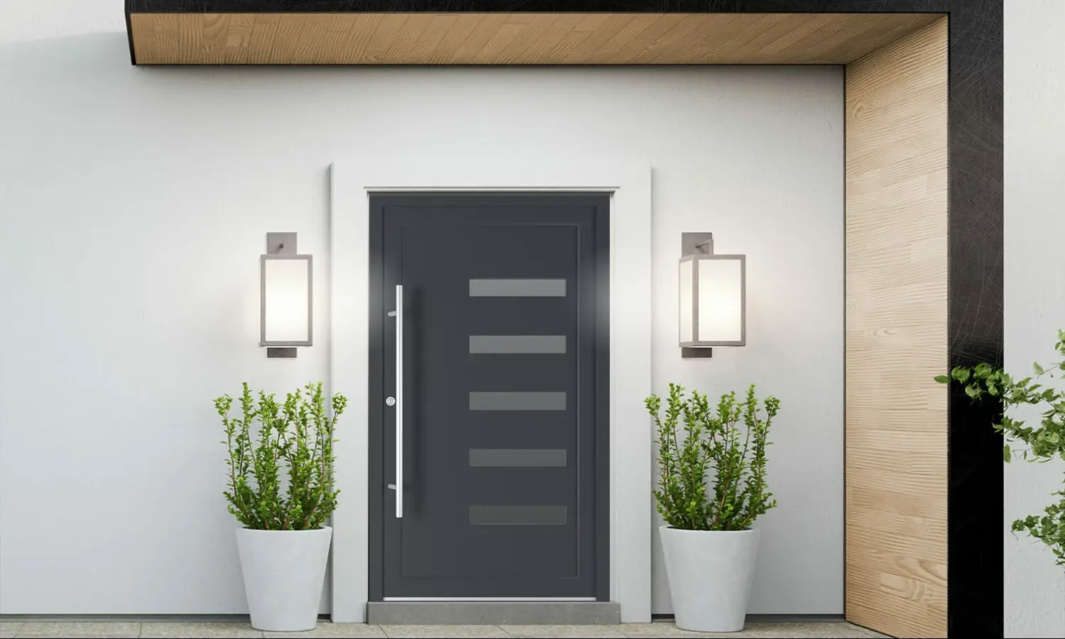 6014 PVC entry-doors models-of-door-fillings dindecor 6014-pvc  