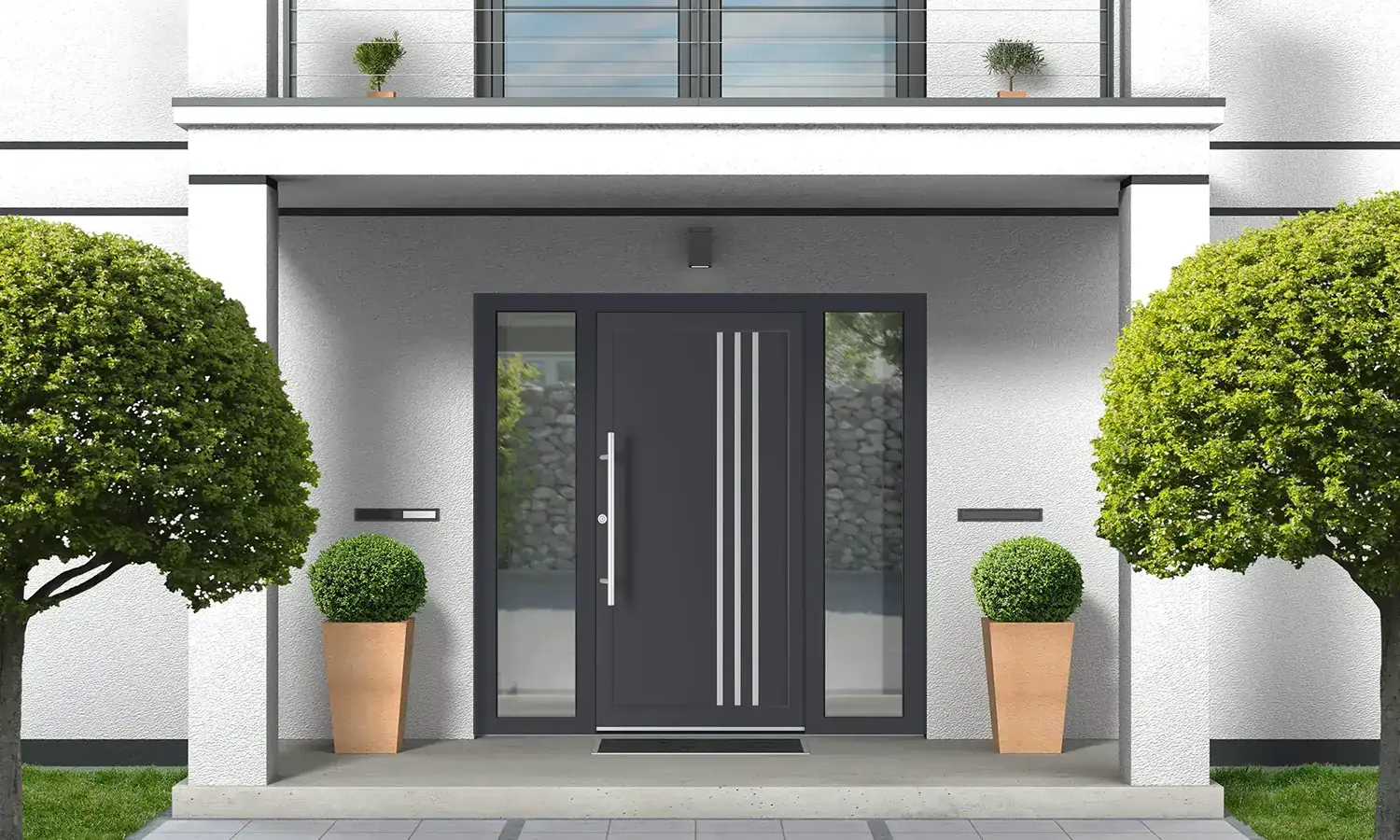 6029 PVC ✨ entry-doors models-of-door-fillings dindecor 6029-pvc  