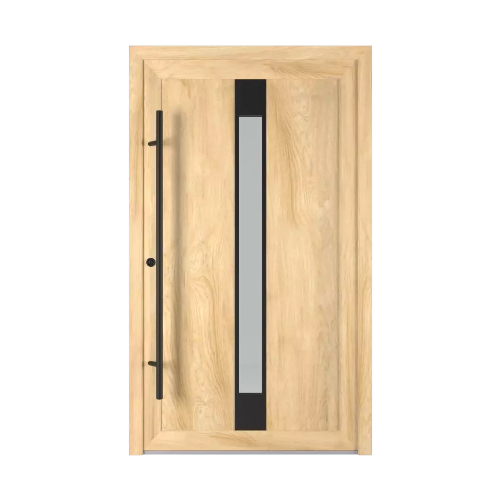 1401 PVC Black products vinyl-entry-doors    