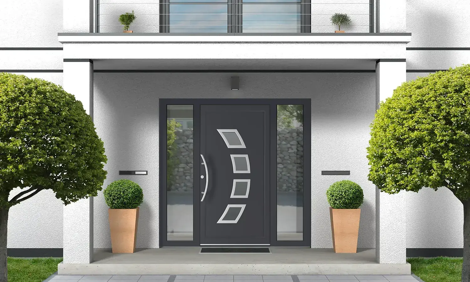 2201 PVC entry-doors models-of-door-fillings dindecor 2201-pvc  