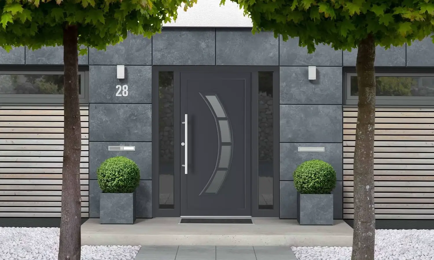 CL23 ✨ entry-doors models-of-door-fillings dindecor cl23  