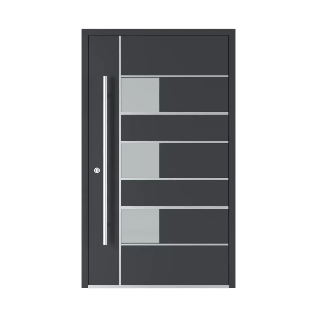 Model 5026 entry-doors models-of-door-fillings aluminum 