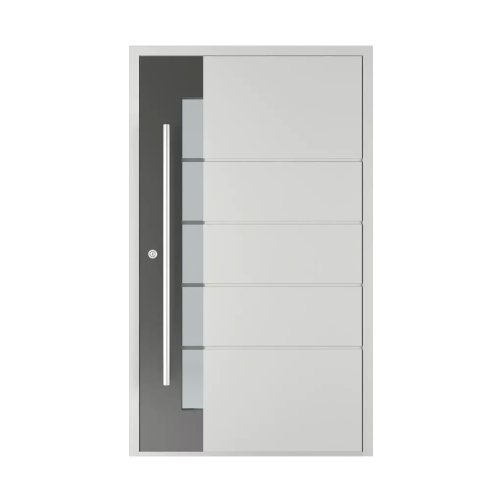 Model 6109 BS entry-doors models-of-door-fillings aluminum 