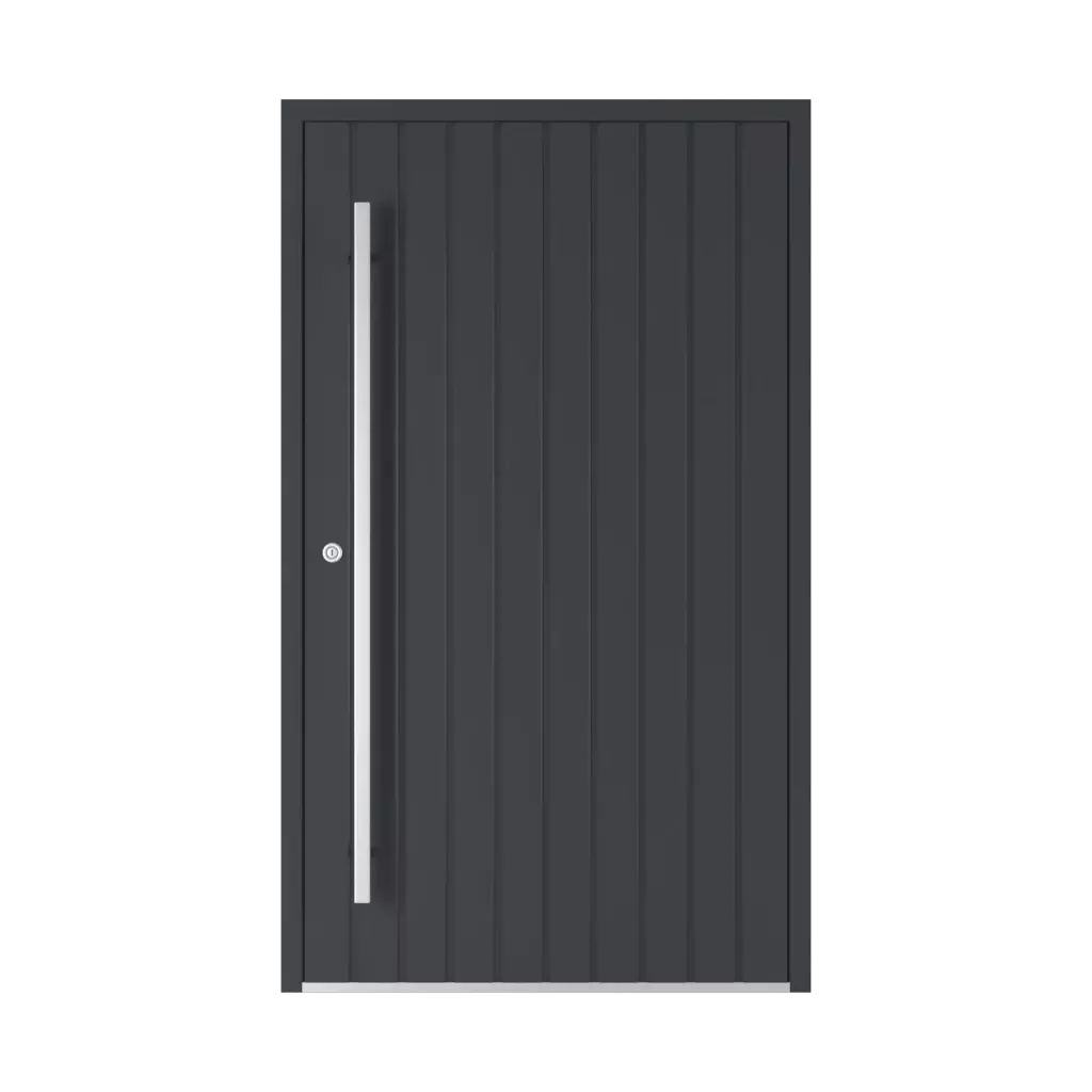 Model 6111 entry-doors models-of-door-fillings aluminum 