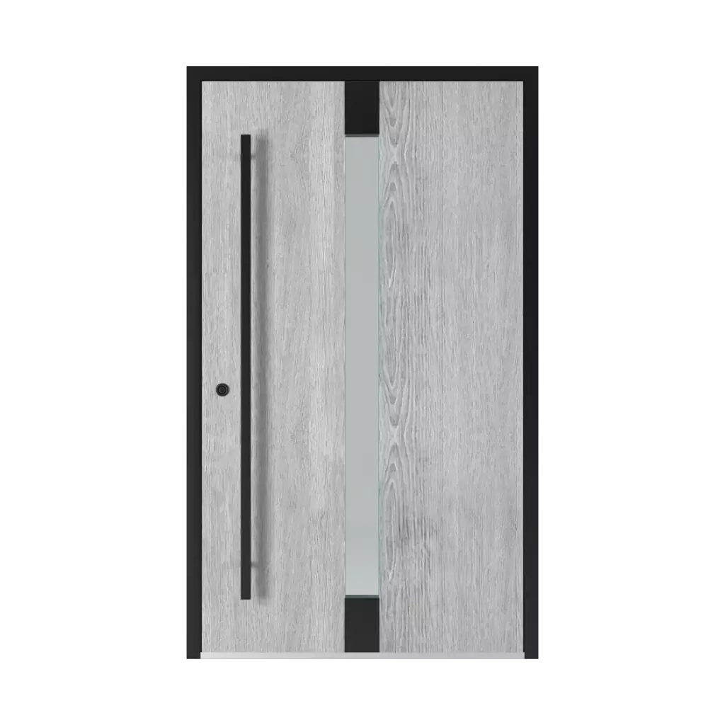 1301 Black entry-doors models-of-door-fillings dindecor 