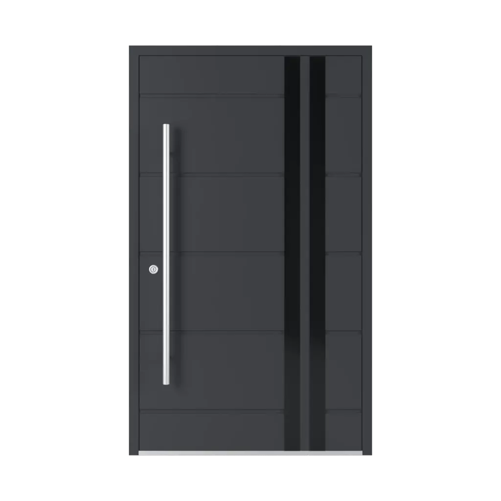 GL04 entry-doors models-of-door-fillings aluminum 