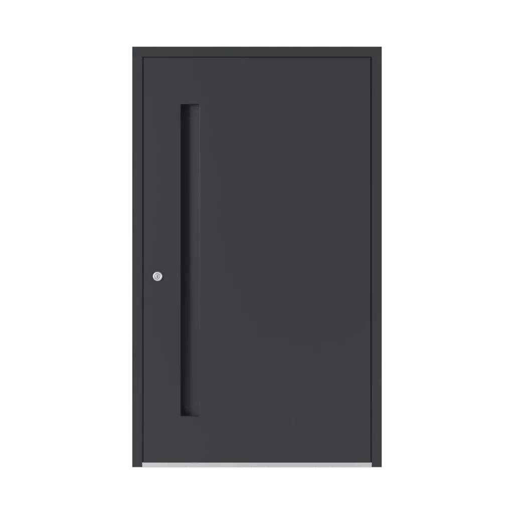 6115 PWZ ✨ entry-doors door-colors ral-colors ral-6035-pearl-green 
