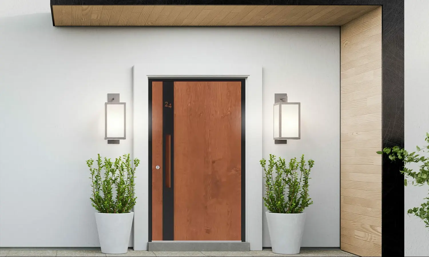 6124 PWZ entry-doors models-of-door-fillings dindecor 6124-pwz  