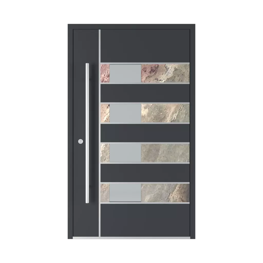 SL03 entry-doors models-of-door-fillings aluminum 