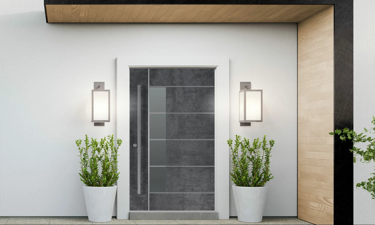 SK04 Grey 🏆 entry-doors models-of-door-fillings dindecor sk04-grey  