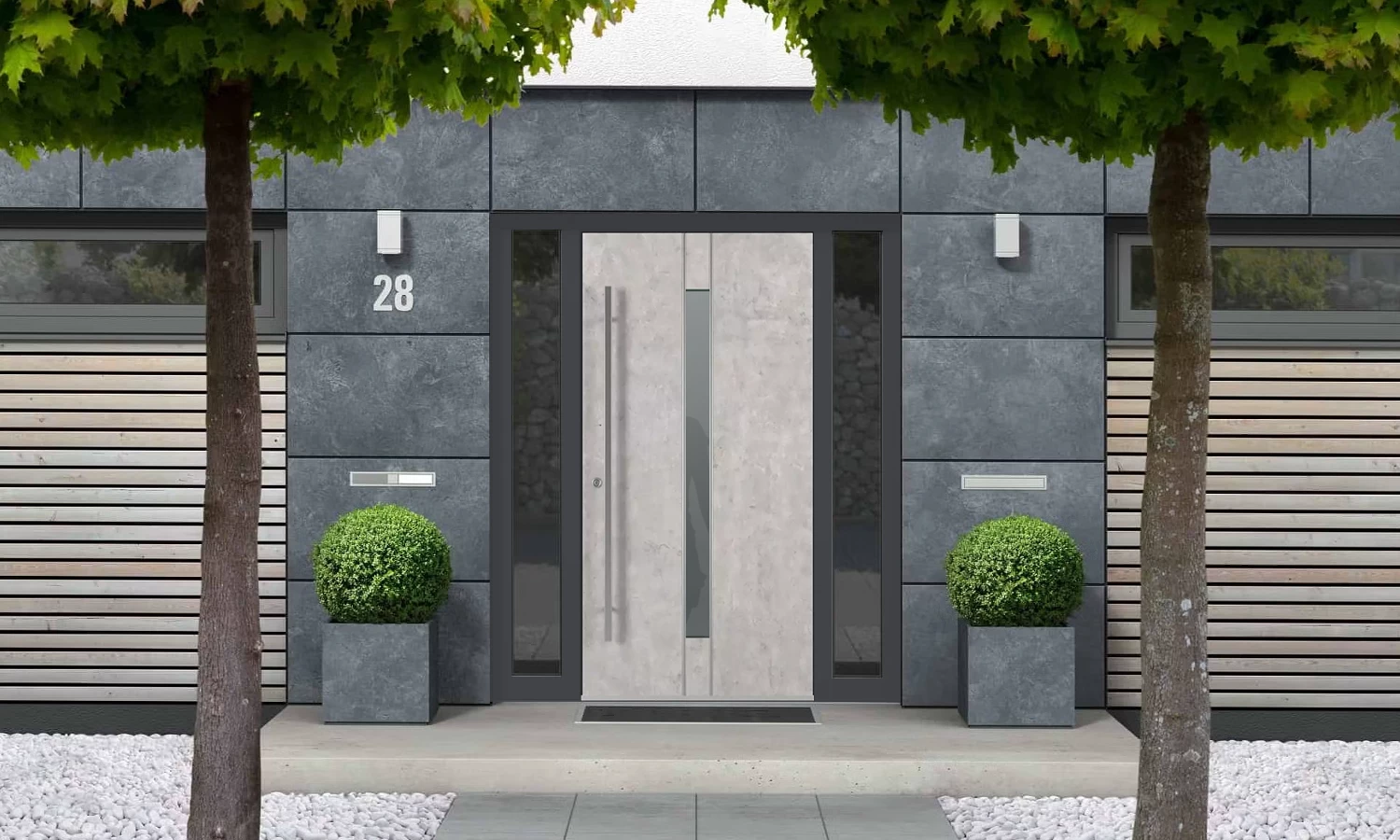 SK05 Beton 🏆 entry-doors models-of-door-fillings dindecor sk05-beton  