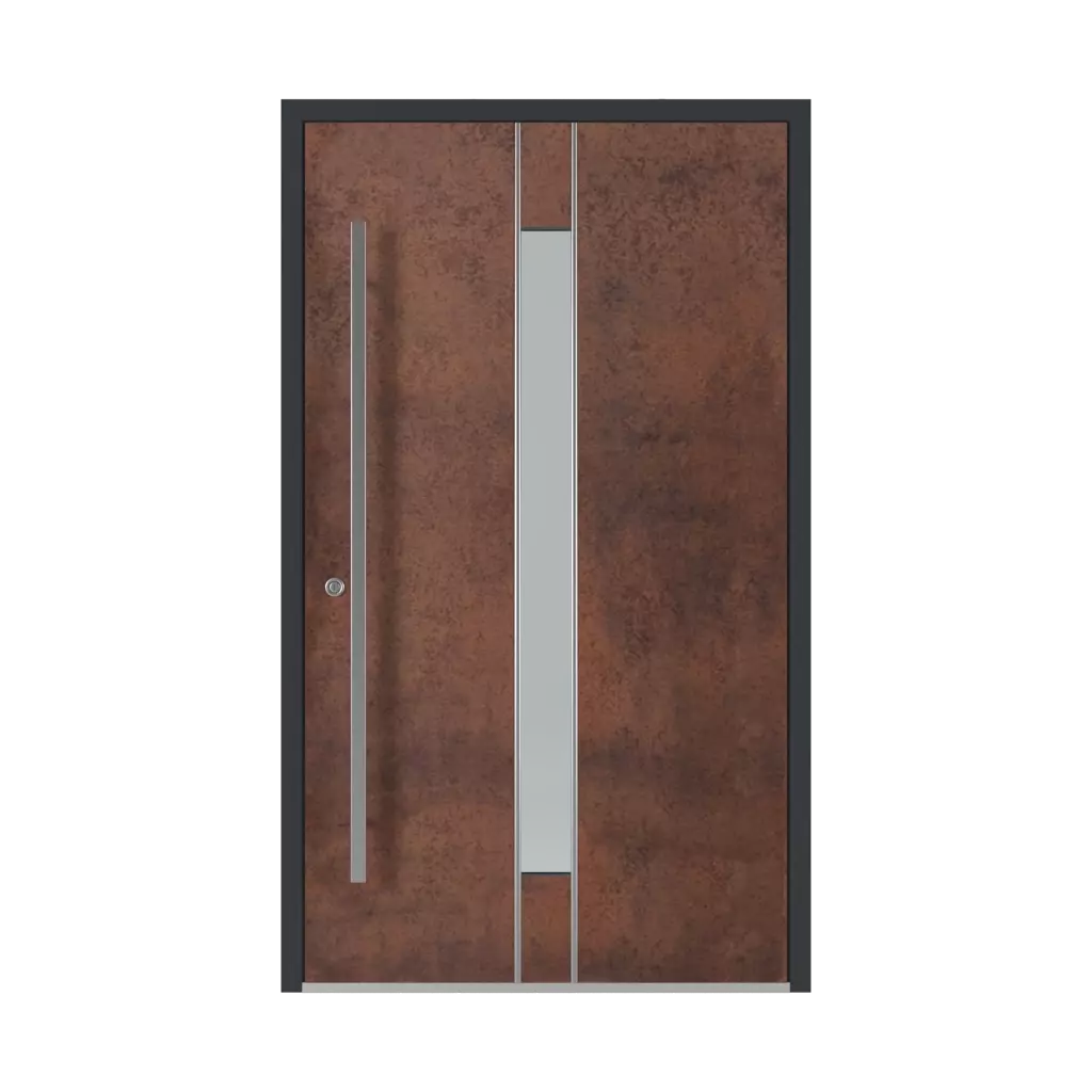 SK05 Corten 🏆 products aluminum-entry-doors    