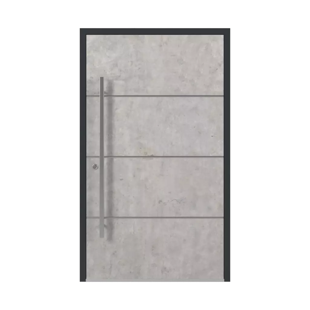 SK03 Beton 🏆 entry-doors models-of-door-fillings aluminum 