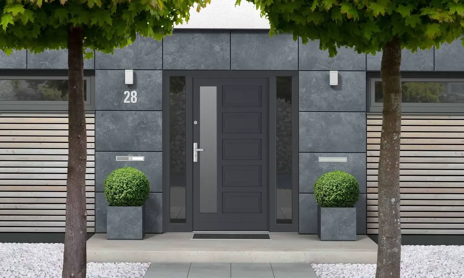 Model 23 ✨ entry-doors models-of-door-fillings cdm model-23  