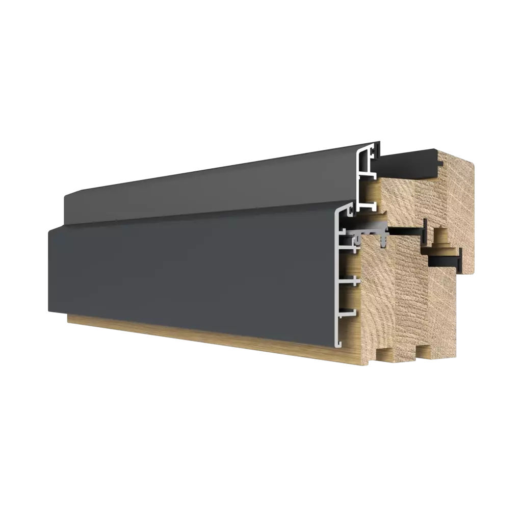 Wood-Aluminum windows window-profiles cdm therm-light-alu-20