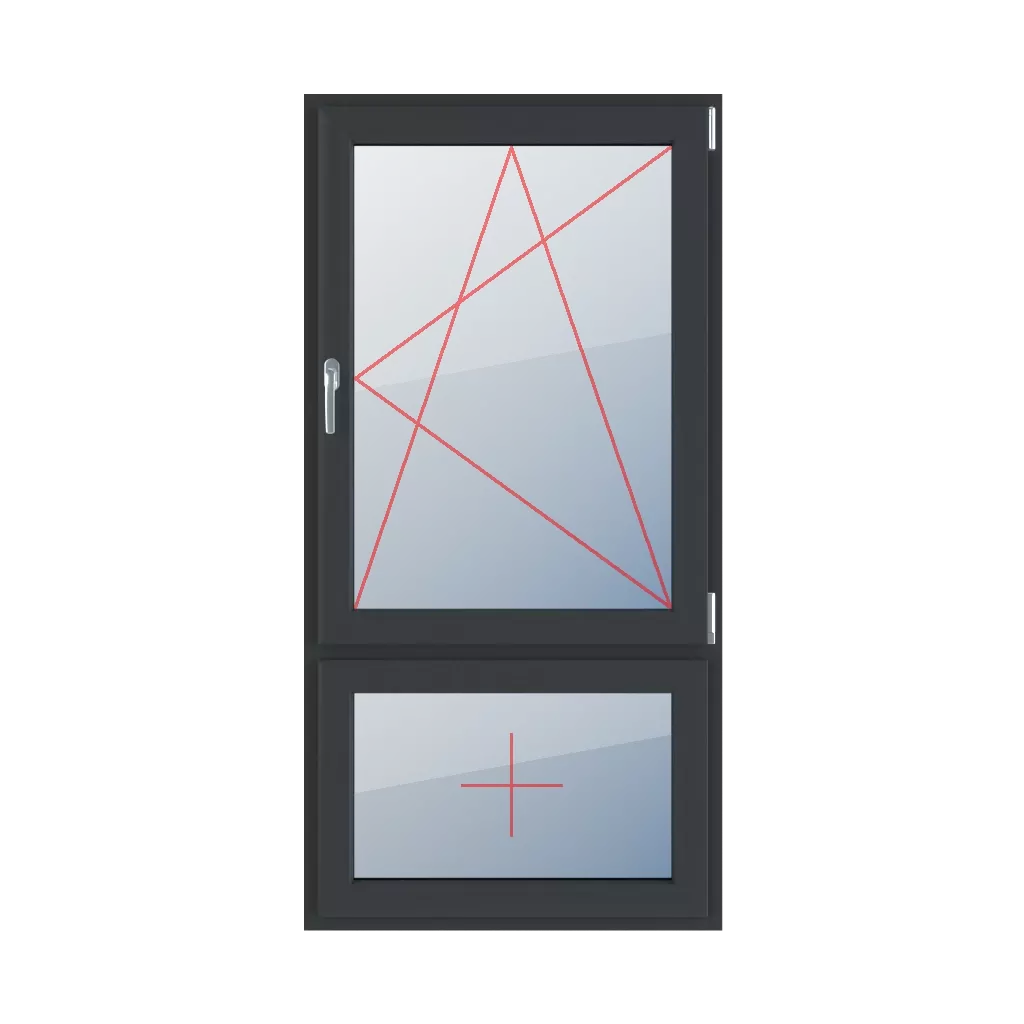 Tilt and turn right, fixed glazing in the sash windows types-of-windows double-leaf vertical-asymmetric-division-70-30 tilt-and-turn-right-fixed-glazing-in-the-sash 