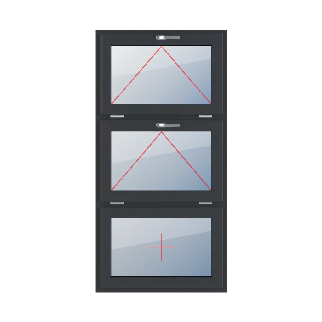 Tilt with a handle at the top, tilt with a handle at the top, fixed glazing in the wing windows types-of-windows triple-leaf vertical-symmetrical-division-33-33-33 tilt-with-a-handle-at-the-top-tilt-with-a-handle-at-the-top-fixed-glazing-in-the-wing 