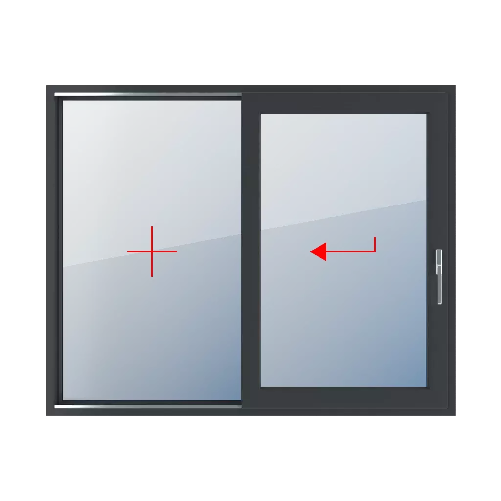 Permanent glazing in the frame, sliding left windows types-of-windows patio-sliding-door-smart-slide double-leaf-4 permanent-glazing-in-the-frame-sliding-left 