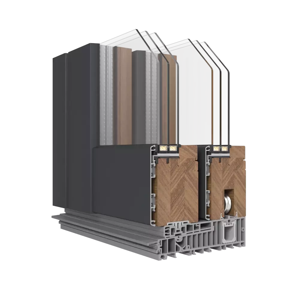 HST-ALU Rounded windows window-profiles cdm hst