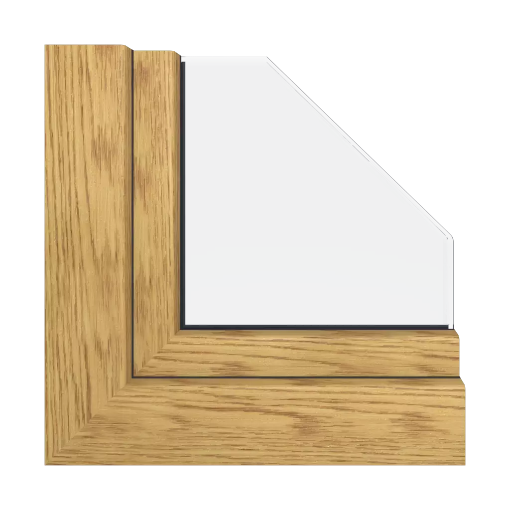 Light oak windows window-color veka-colors   