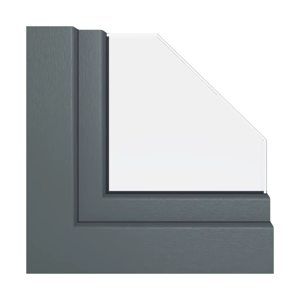Dark gray silk ✨ windows window-color colors-of-window-seals jet-black 