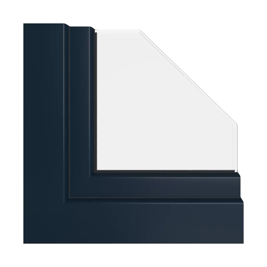 Navy blue ultramatt products window-packages premium-pvc   