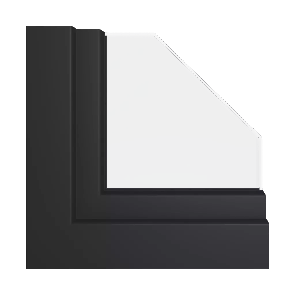 Graphite-black ultramatt ✨ windows window-profiles veka vekaslide-82
