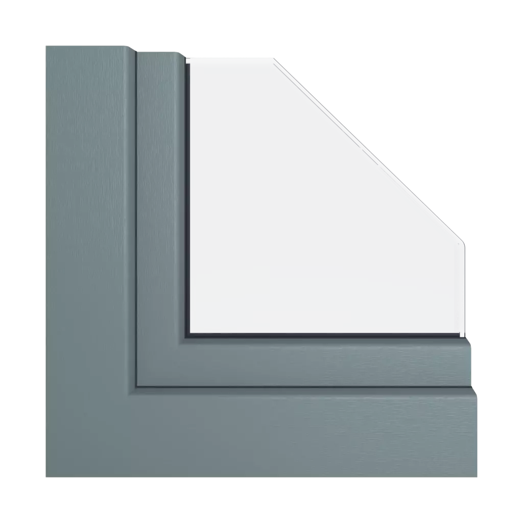 Basalt gray windows window-profiles veka vekaslide-82