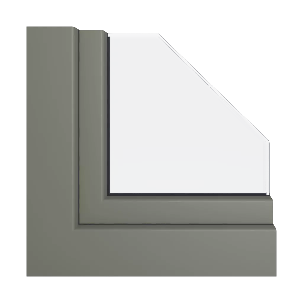 Quartz gray smooth products window-packages premium-pvc   
